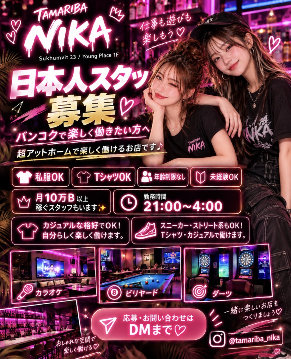 TAMARIBA NIKAの最新ニュース